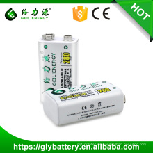 23F6-220 NIMH 9V 280mAh Akku für wiederaufladbare Mikrofon